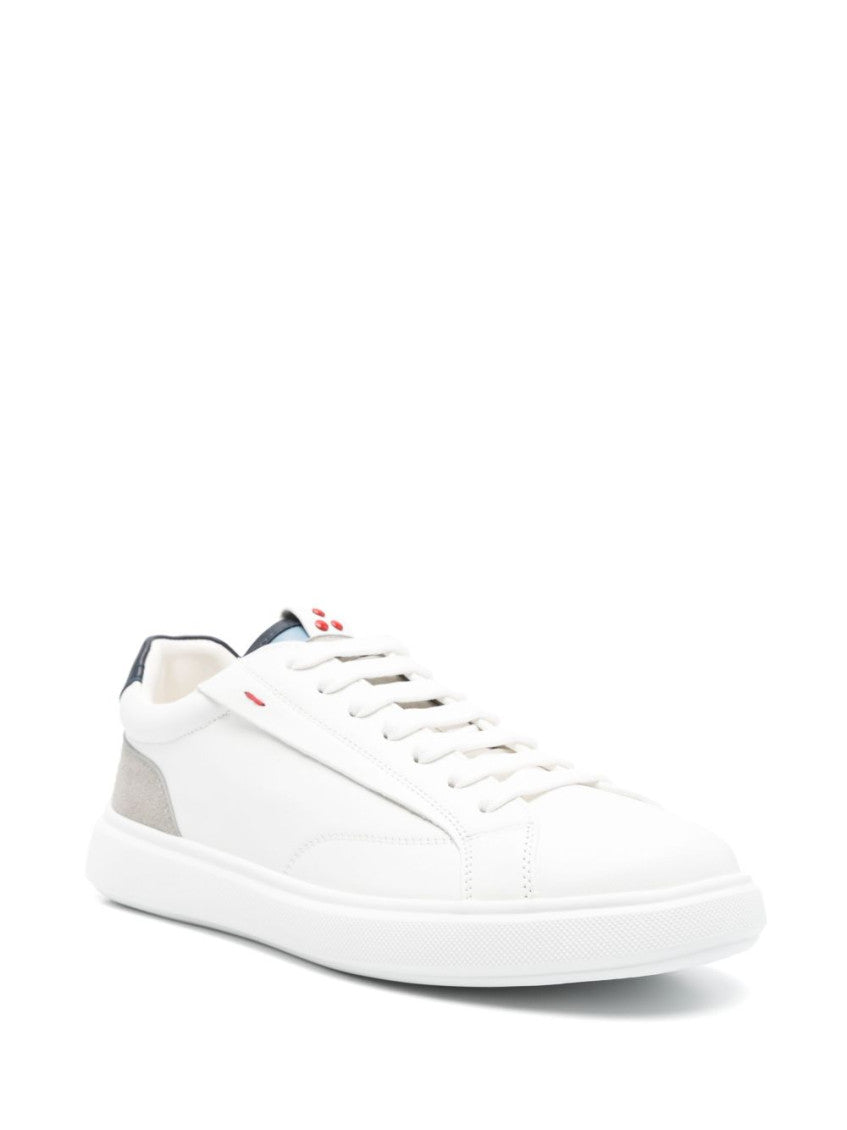 White Lace-Up Sneaker 4