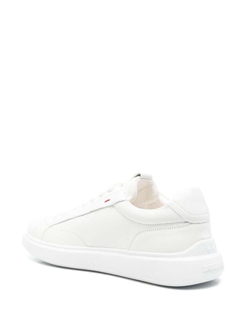 White Lace-Up Sneaker 3