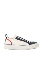 White Color Block Sneaker 1