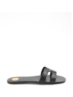 Black Slip-on Flats 1
