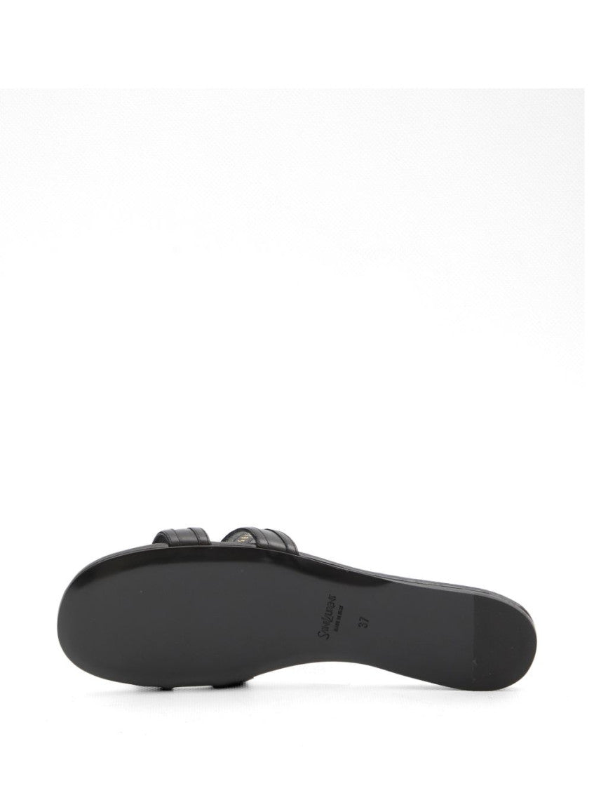 Black Slip-on Flats 3