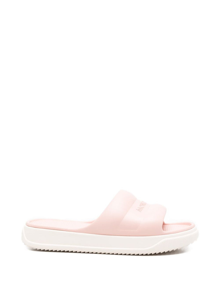 Pink Logo Pool Slides 1
