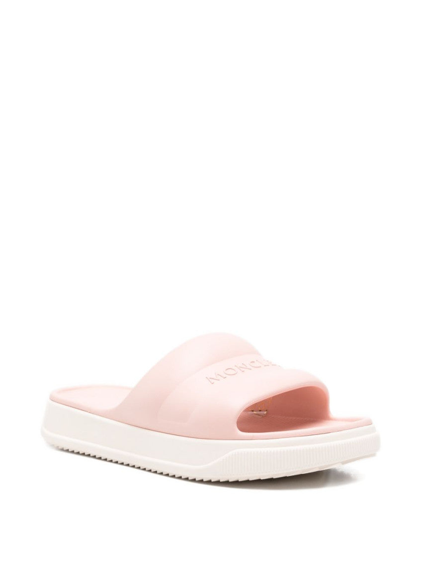 Pink Logo Pool Slides 3