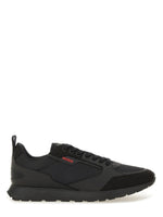 Black Lace Up Sneakers 1