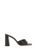 Black Leather Heel 1