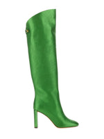 Green Leather Boots 1