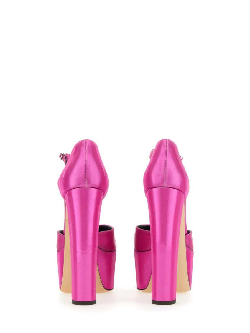 Pink Ankle Strap Heels 3