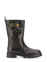 Black Leather Boots 1
