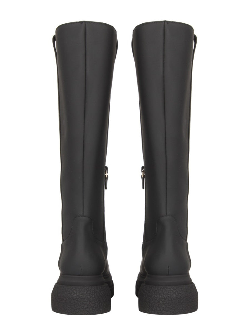 Black Leather Boots 4