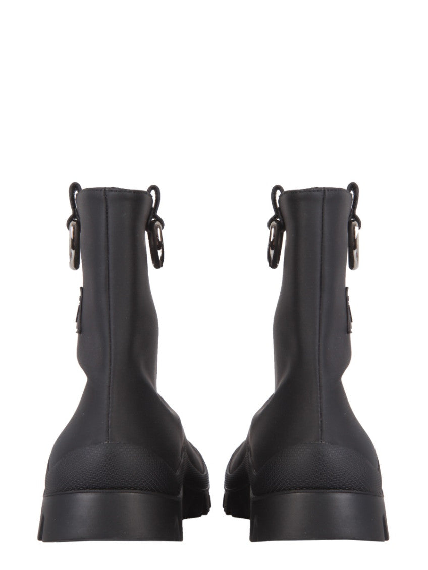Black Logo Boots 4