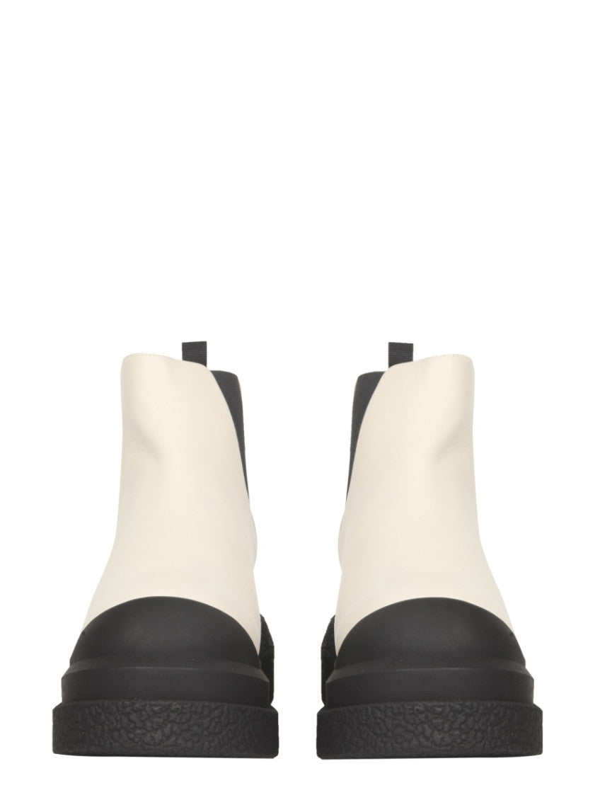 Off White Slip On Boots 2