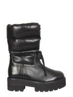 Black Lace Up Boots 1