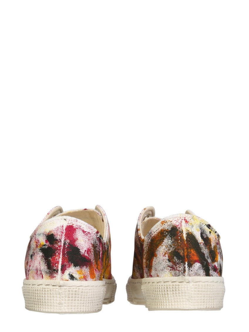 Multi Color Lace Up Sneakers 3