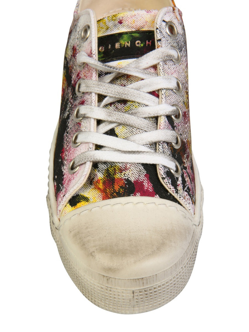 Multi Color Lace Up Sneakers 4