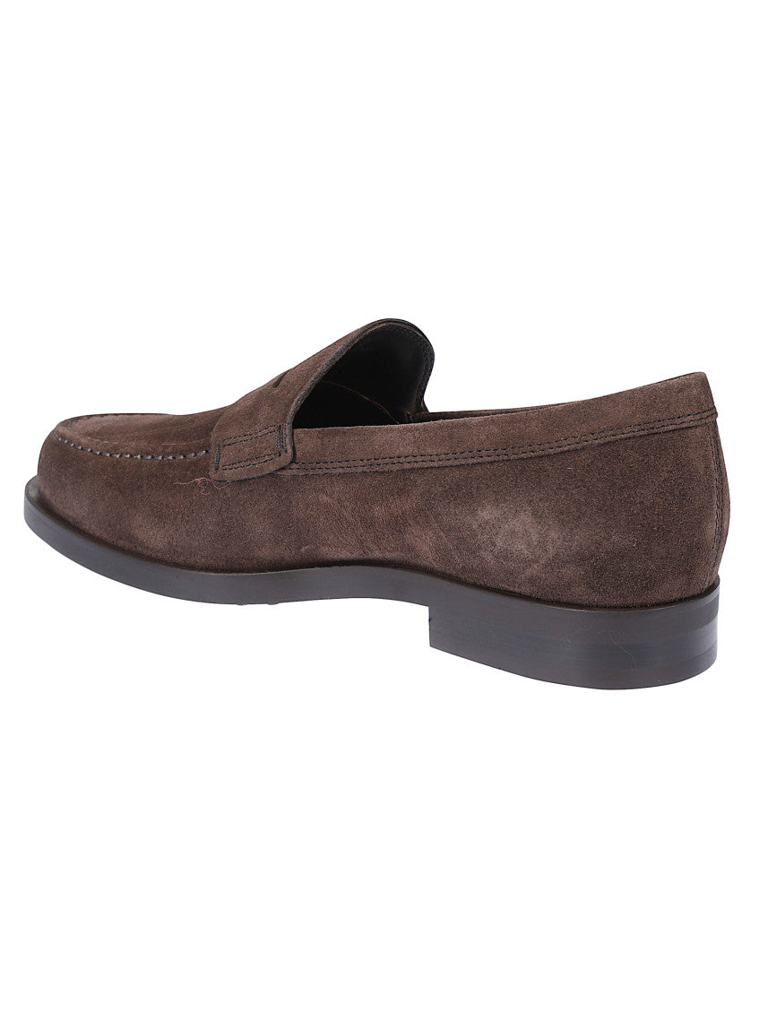 Brown Suede Loafers 3