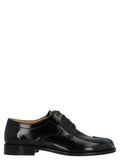 Black Tabi Lace Up Shoes 1