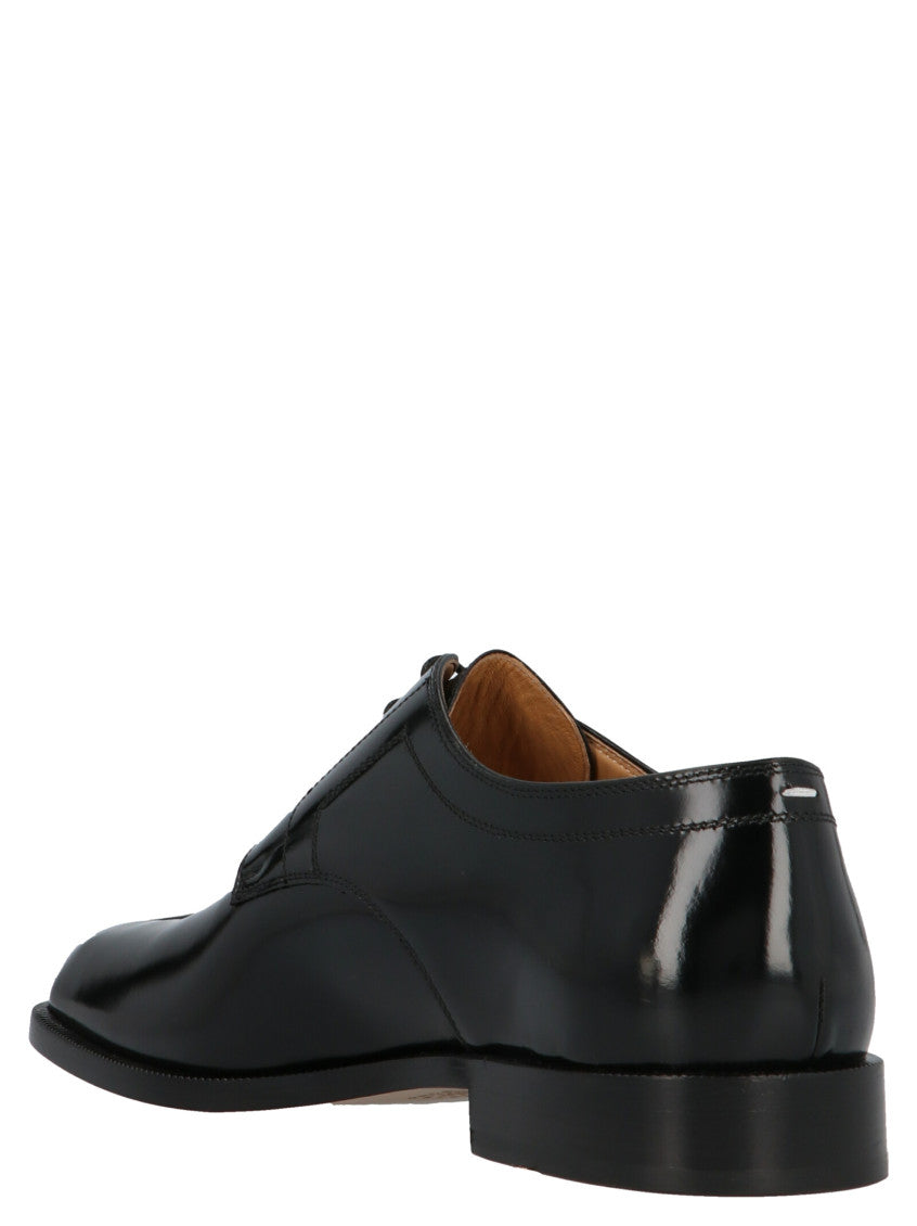 Black Tabi Lace Up Shoes 2