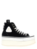 BlackWhite Courtney Sneakers 1