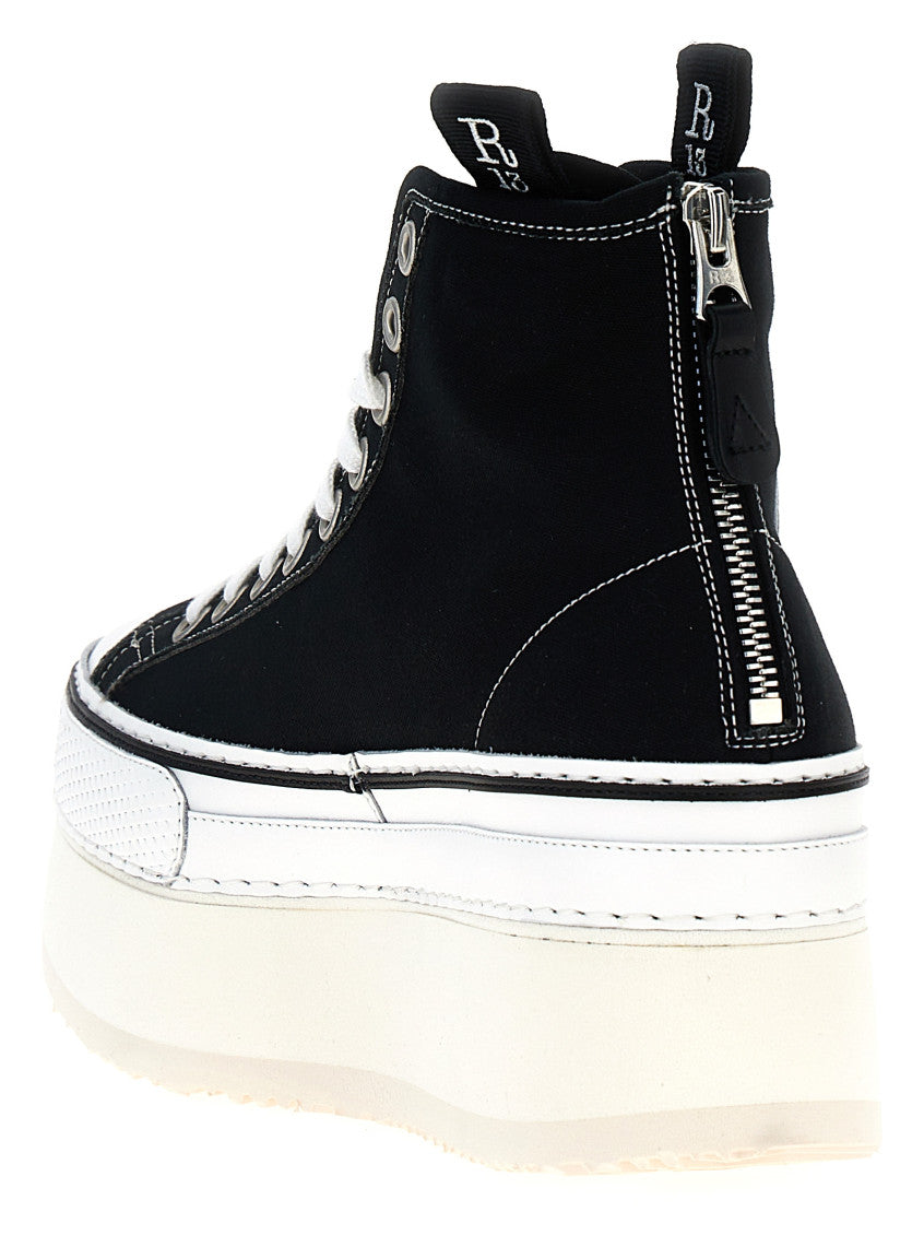 BlackWhite Courtney Sneakers 3