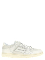 White Skel Low Top Sneakers 1