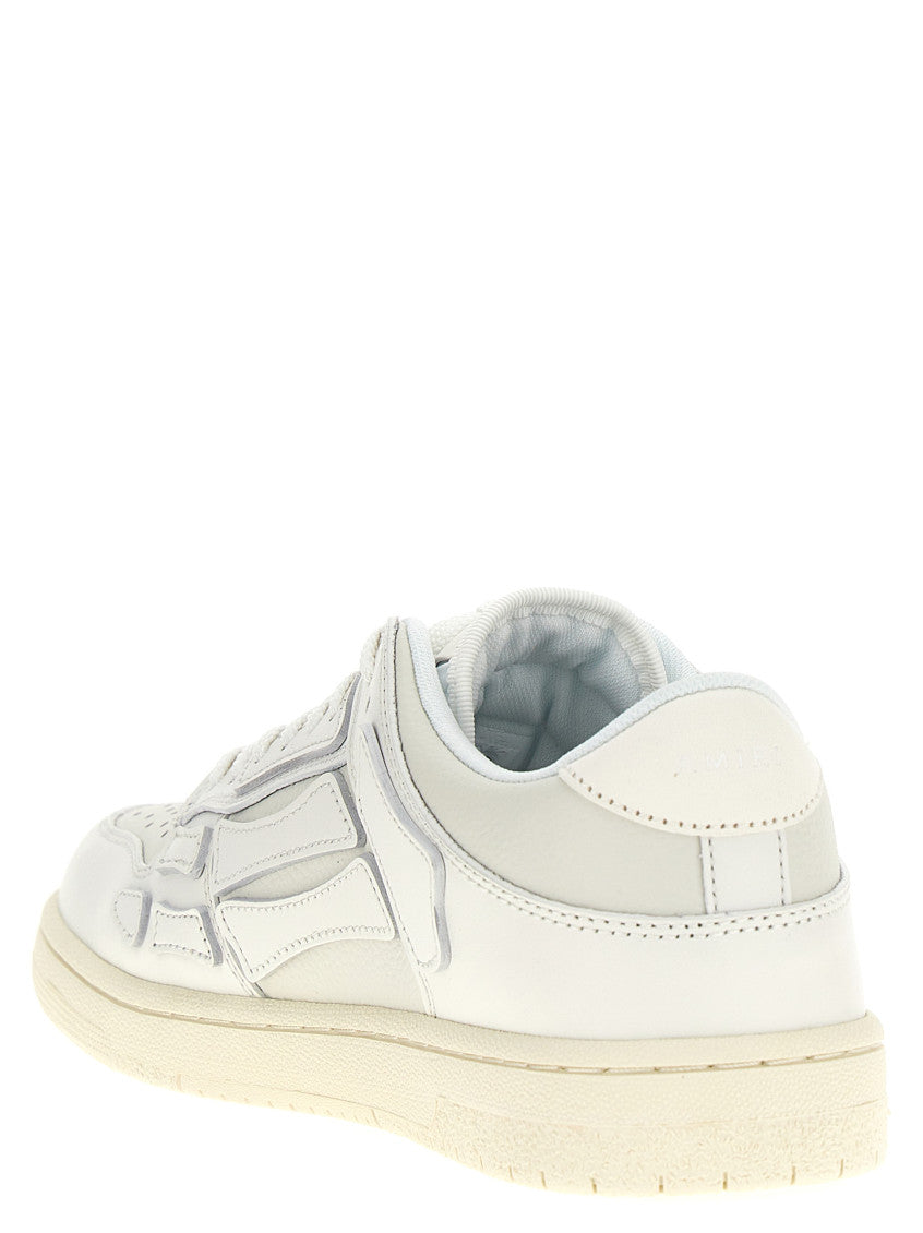 White Skel Low Top Sneakers 3
