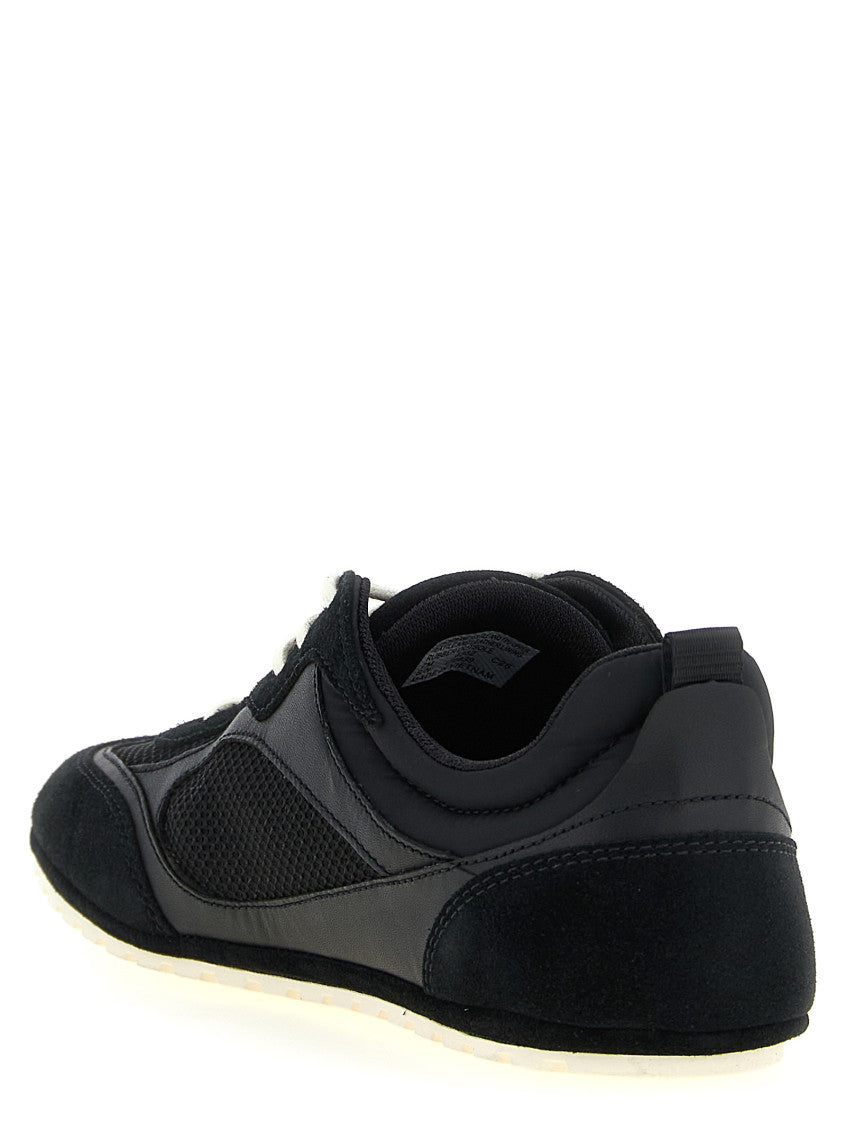 Black Lace Up Sneakers 3