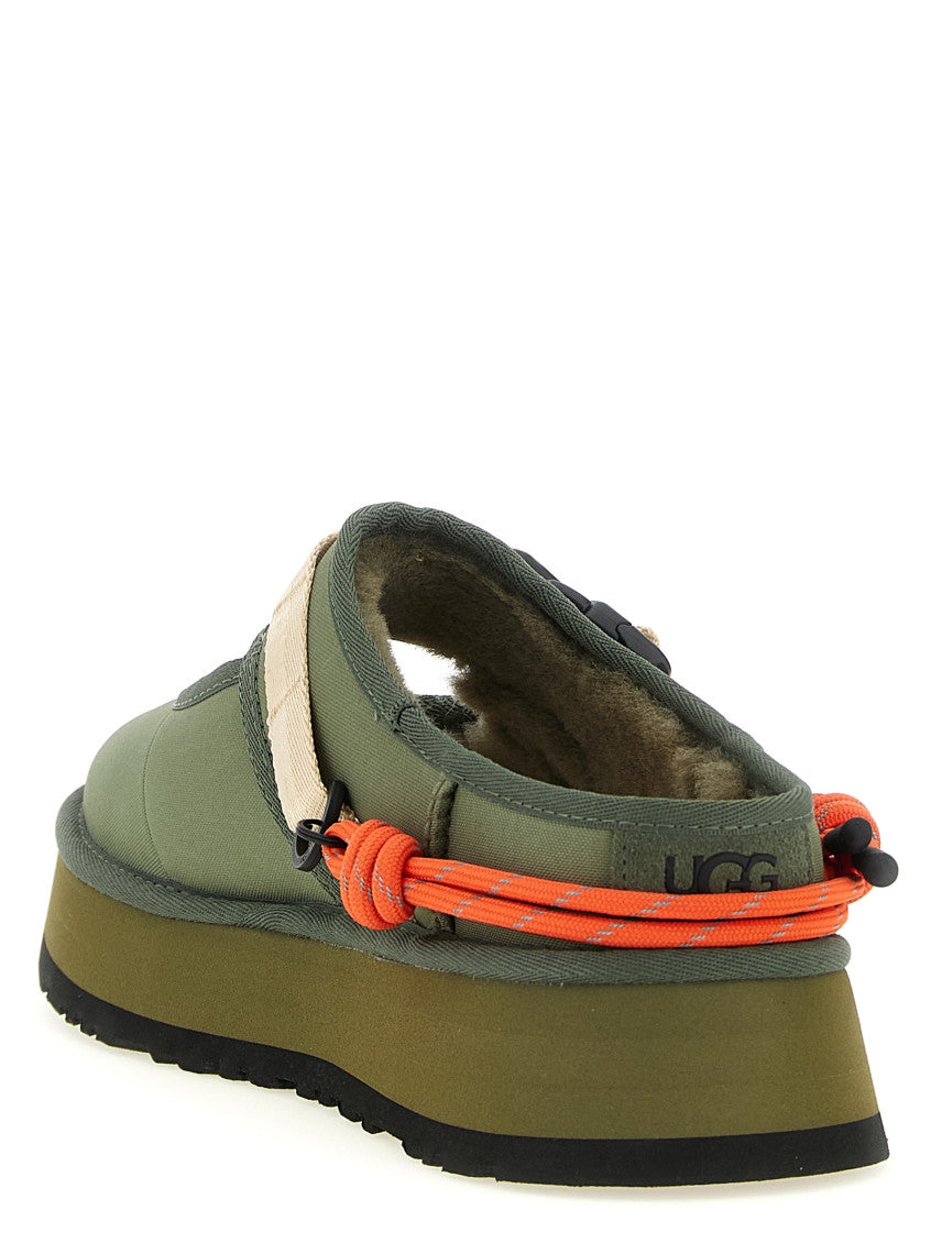 Green Solid Slippers 3