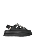 Black Slingback Sandals 1