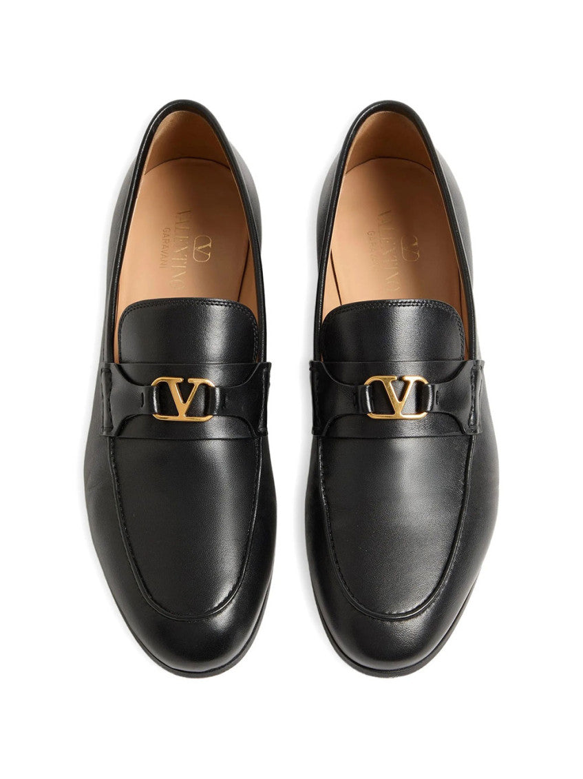 Black Slip On Loafers 3