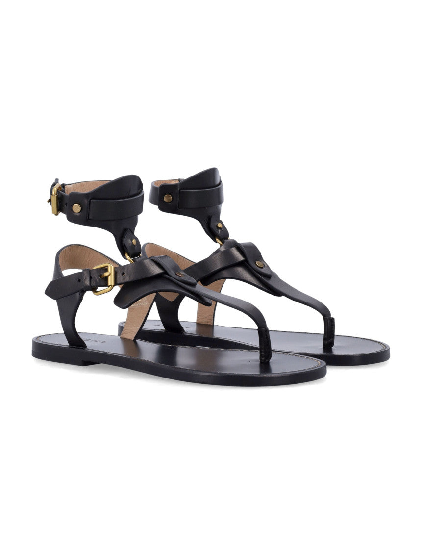 Black Eveena Sandals 2
