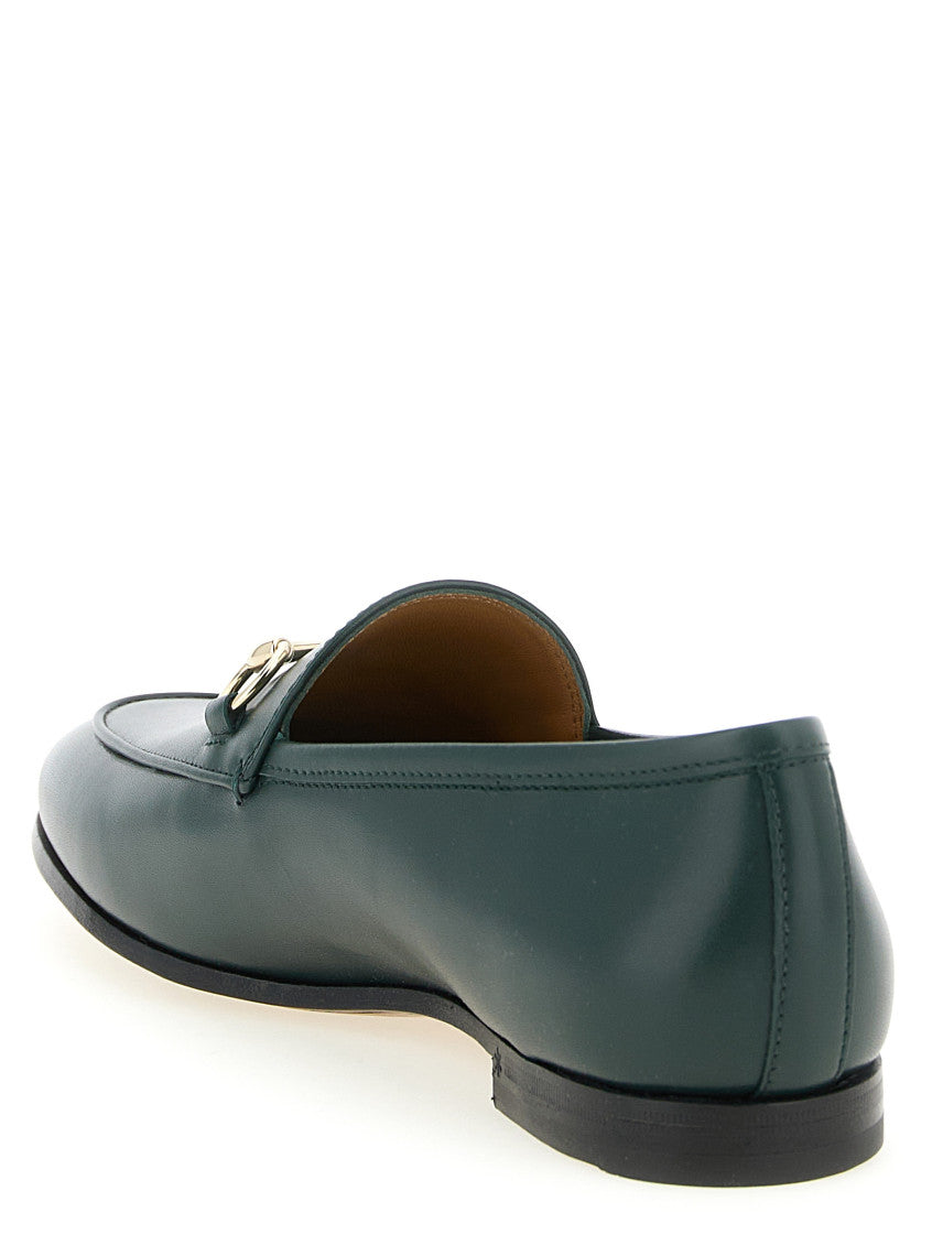 Green Slip On Loafers 3