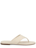 White Thong Sandals 1