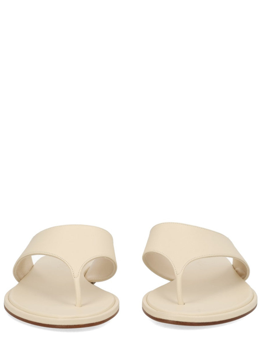 White Thong Sandals 5