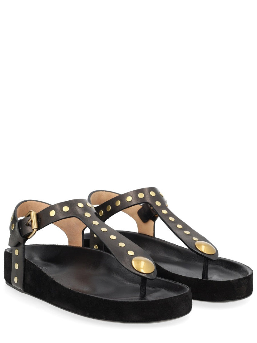 Black Enore Sandals 2