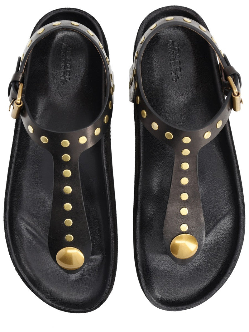 Black Enore Sandals 3