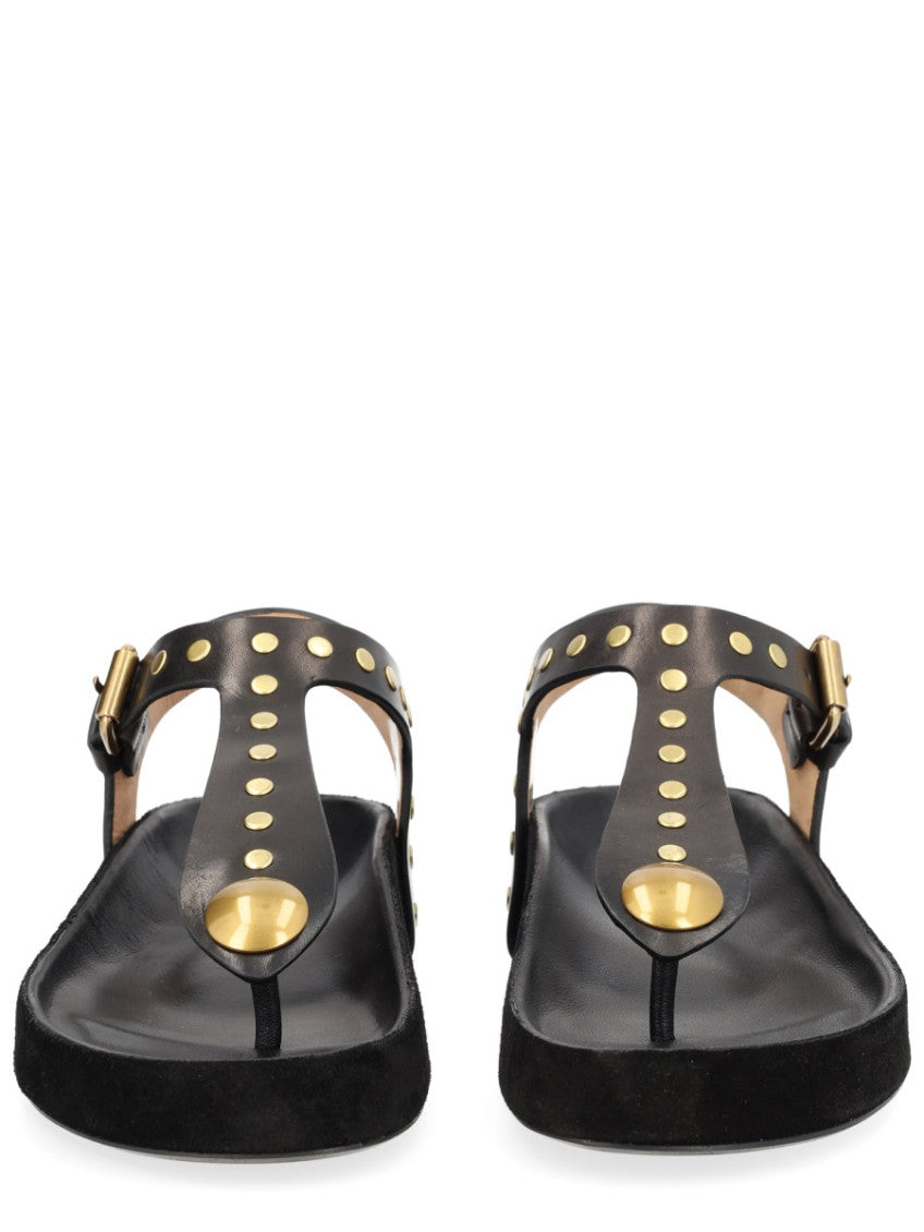 Black Enore Sandals 4