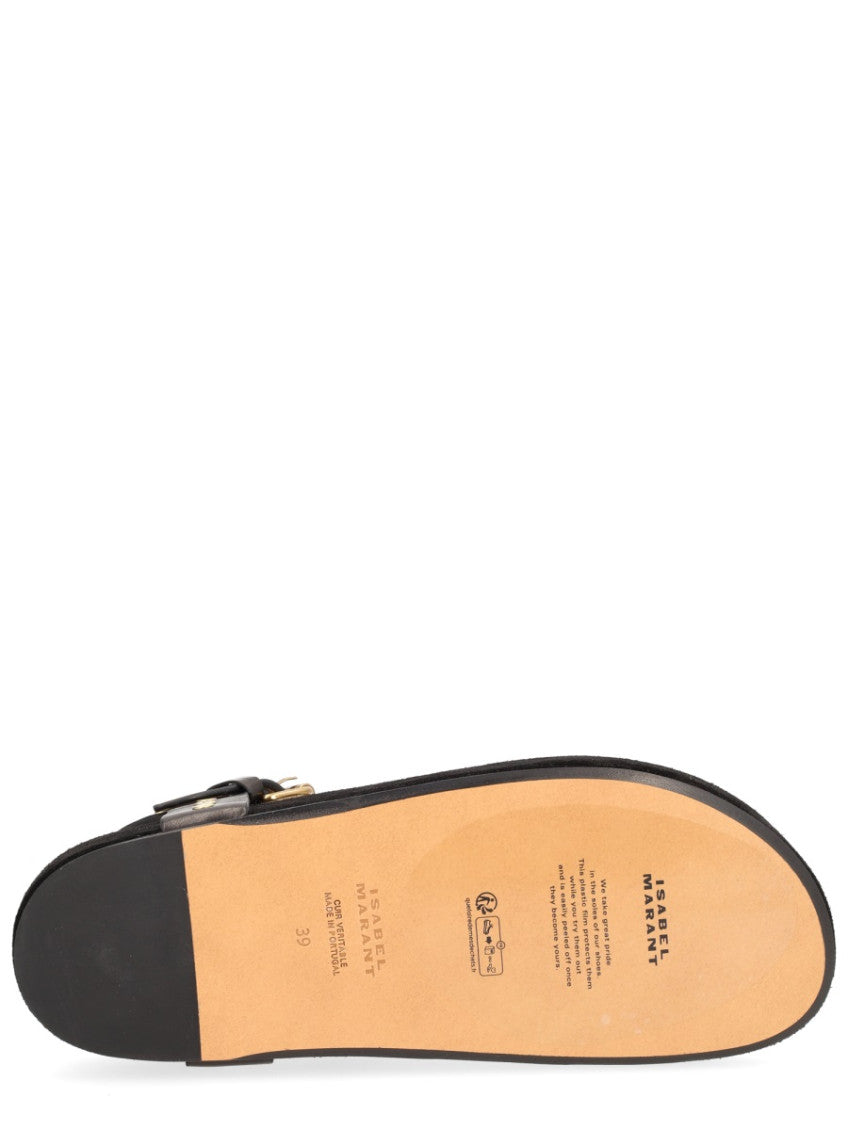 Black Enore Sandals 6