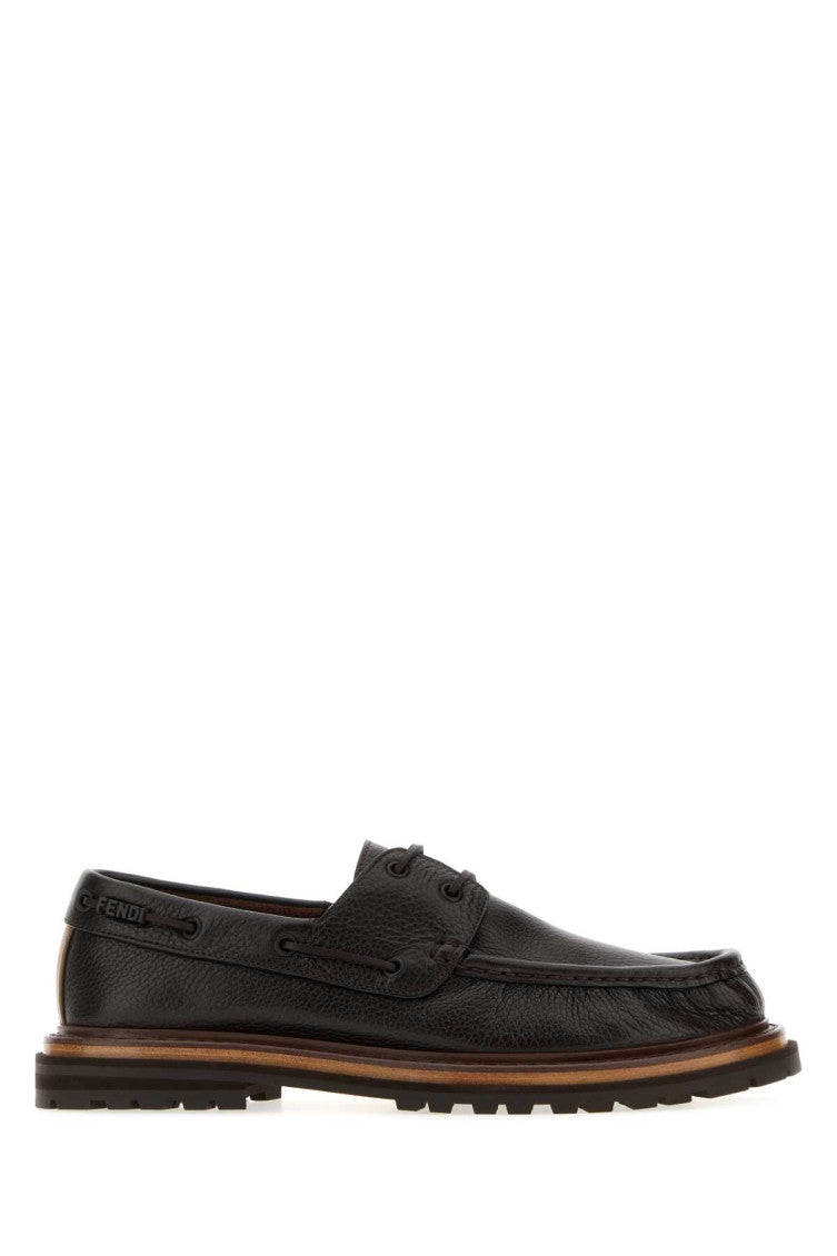 Brown Lace Ups Shoes 1