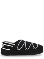 Black Logo Slippers 1