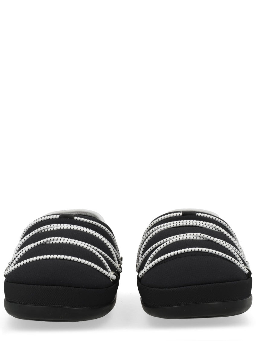 Black Logo Slippers 3