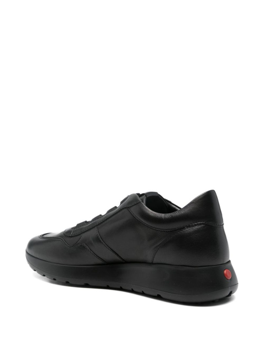 Black Leather Sneakers 3