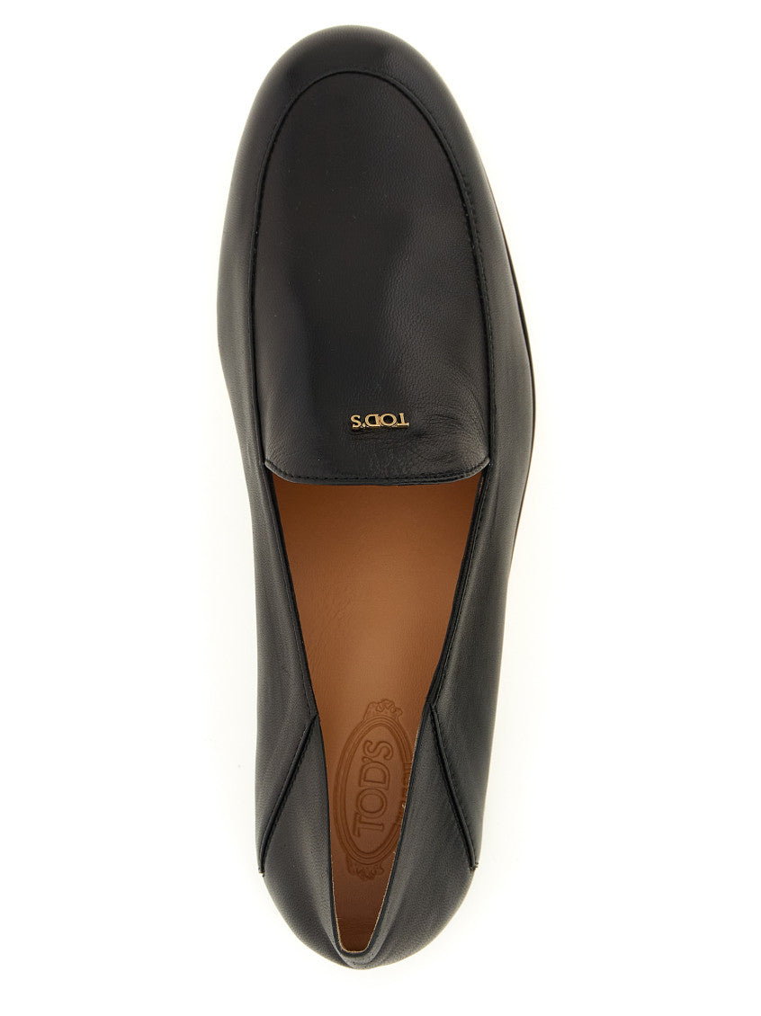 Black Leather Loafers 4