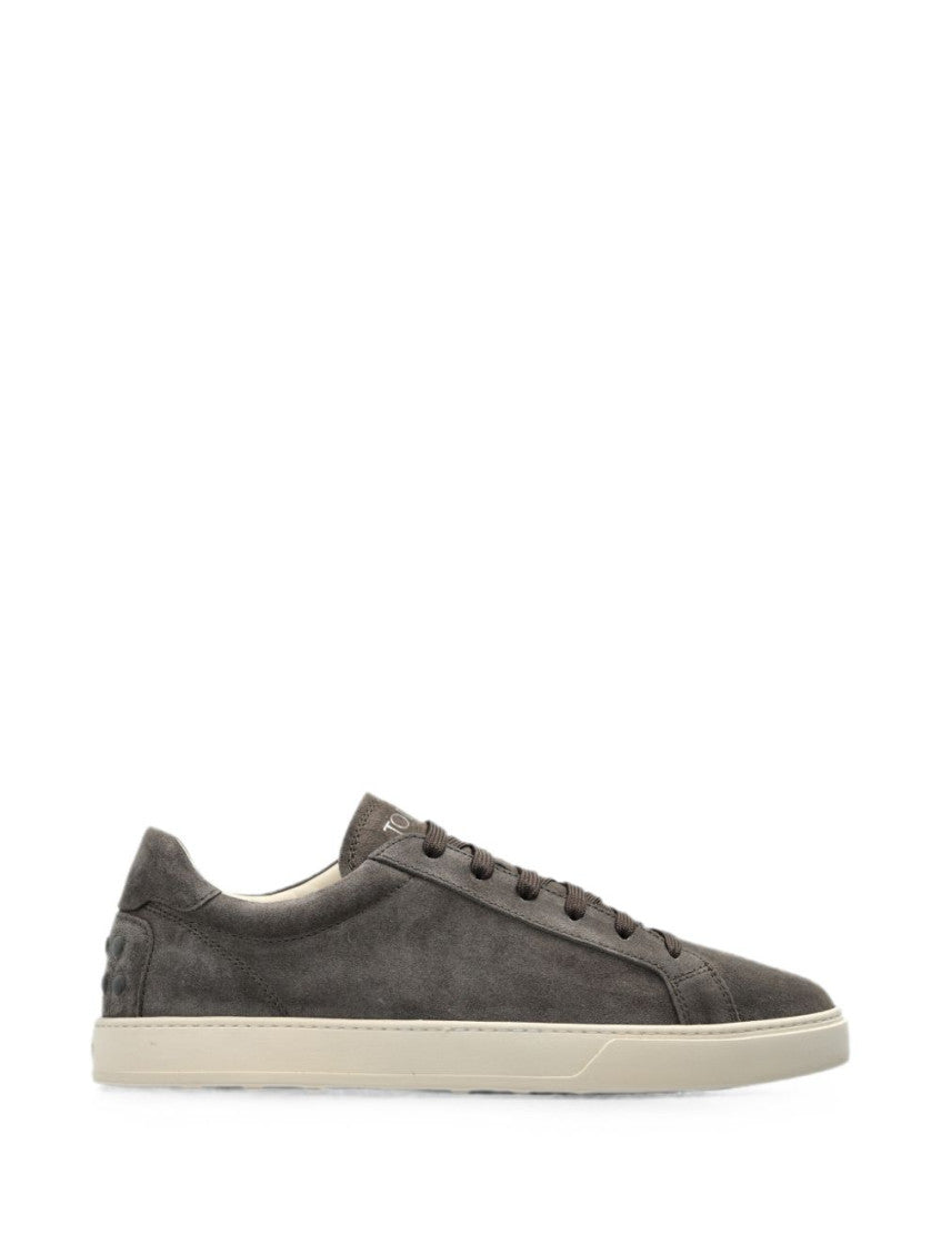 Grey Logo Sneakers 1