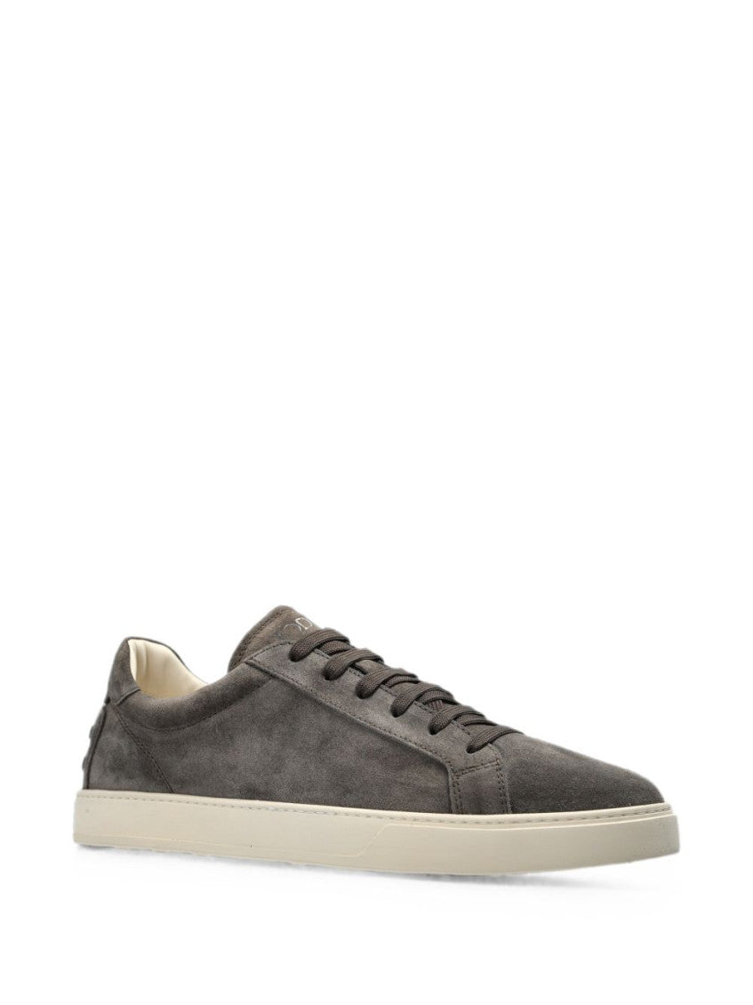 Grey Logo Sneakers 2
