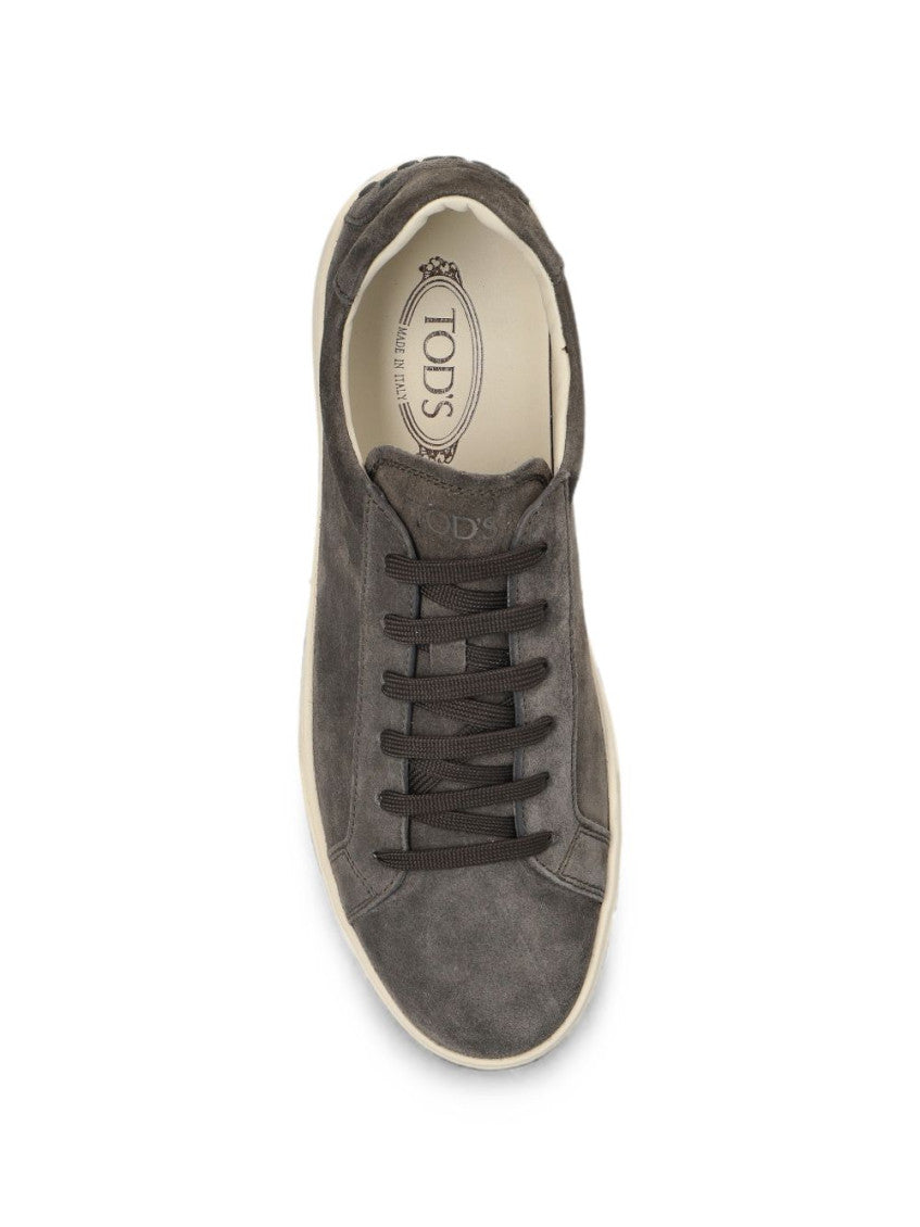 Grey Logo Sneakers 3