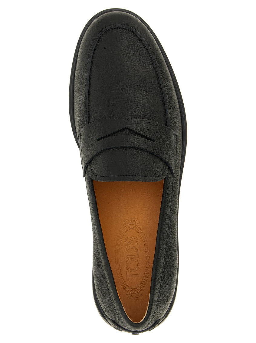 Black Leather Loafers 4