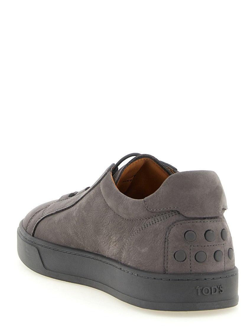 Grey Logo Sneakers 3