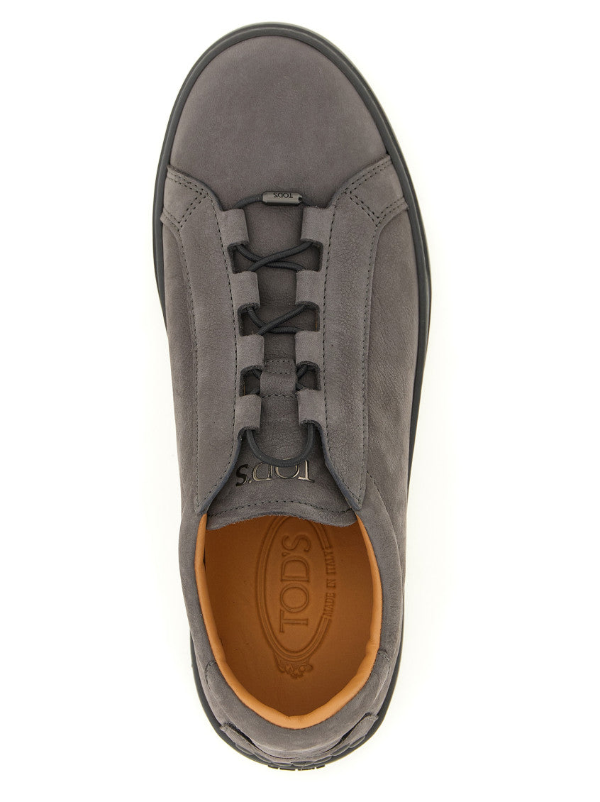 Grey Logo Sneakers 4