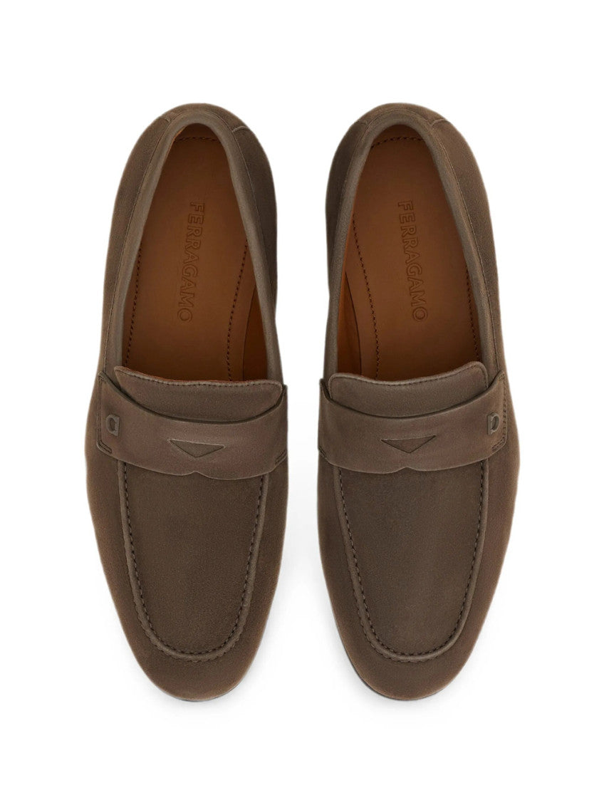 Brown Slip On Loafers 3