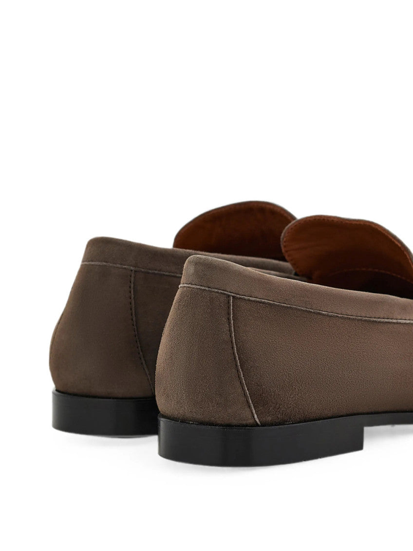 Brown Slip On Loafers 4